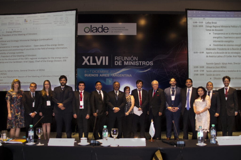 Consolidación de OLADE como referente multilateral para el intercambio de experiencias del sector energía en Latinoamérica y el Caribe